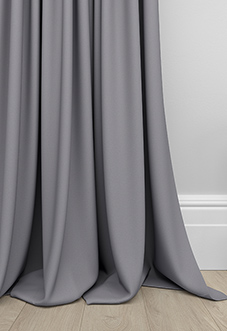 Panama, Grey - Made to Measure Curtains